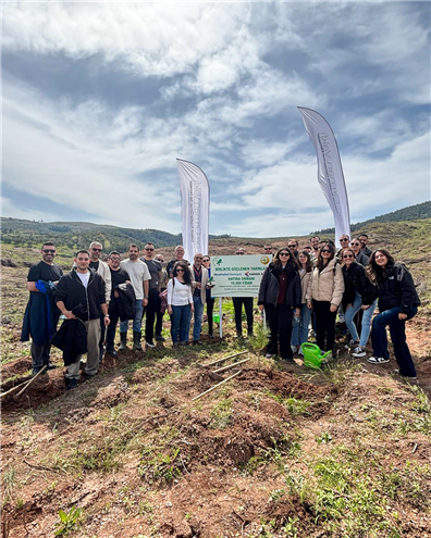 Birlikte Güçlenen Yarınlar Hatıra Ormanı Hayata Geçirildi
